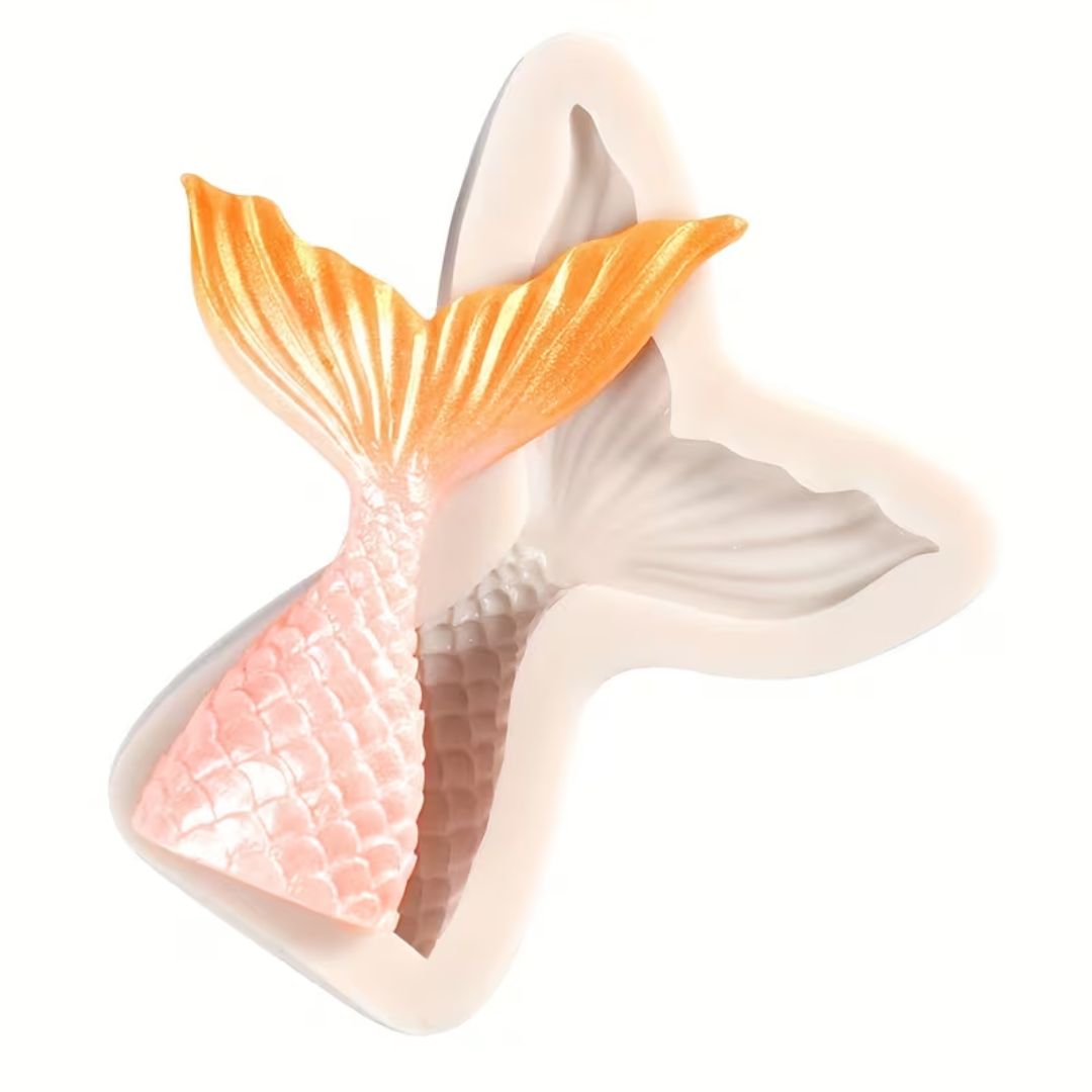 Mermaid Tail Silicone Mold | Candle, Soap & Resin Making Mould | Pack Of 1