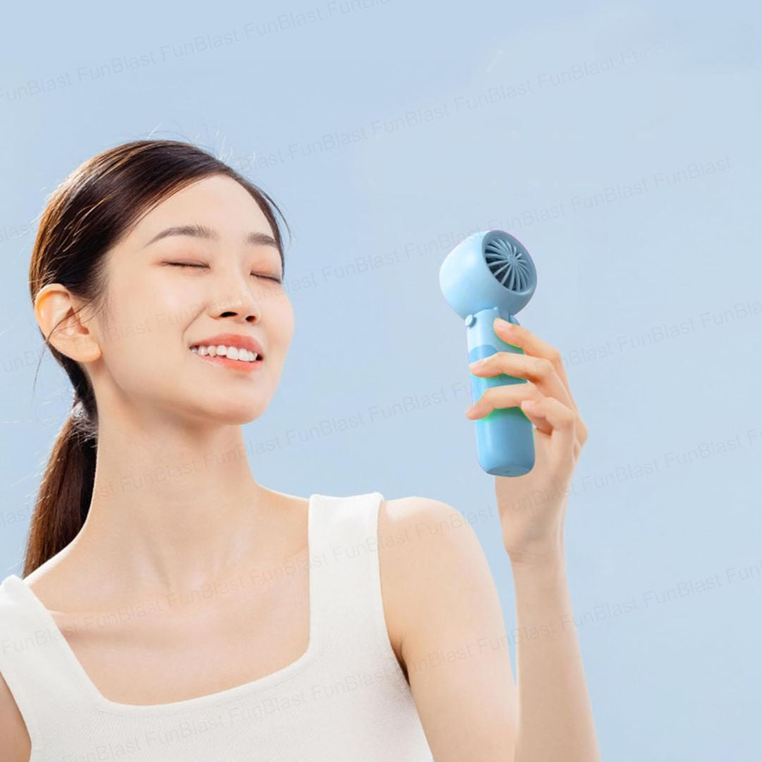 Mini Portable Fan with Phone Stand | Adjustable Cooling Fan | Pack of 1