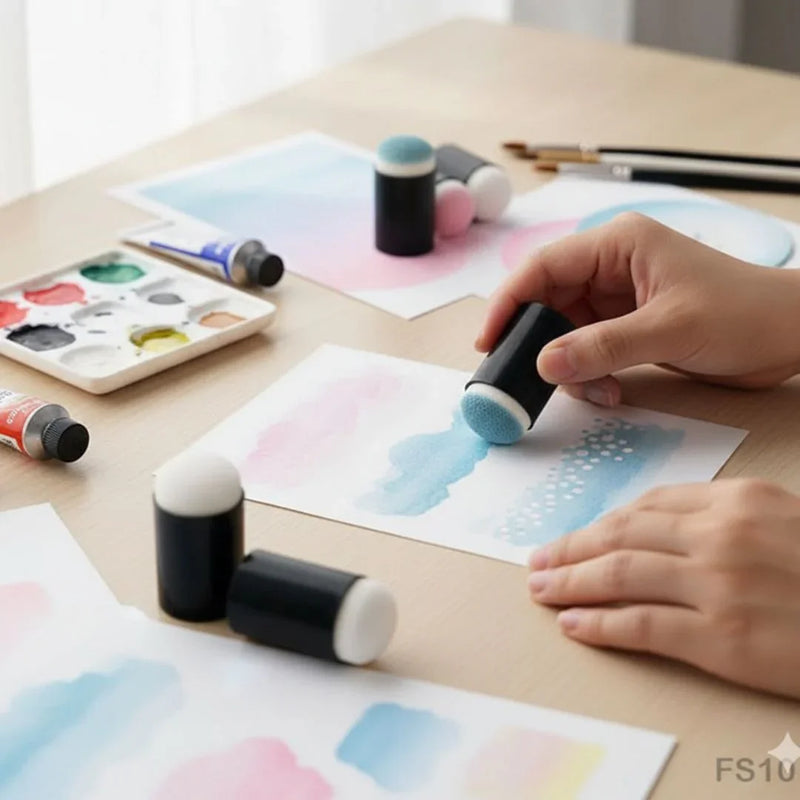 (Buy 1 Get 1 Free) Finger Sponge Brushes for Kids' Activities