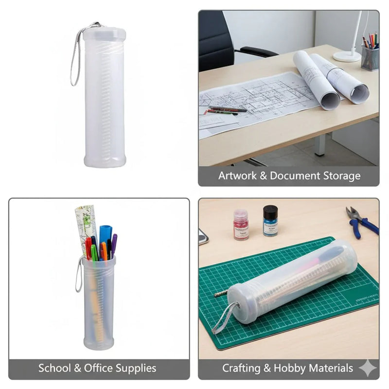 Paint Brush Container, Moisture proof to keep bristles soft