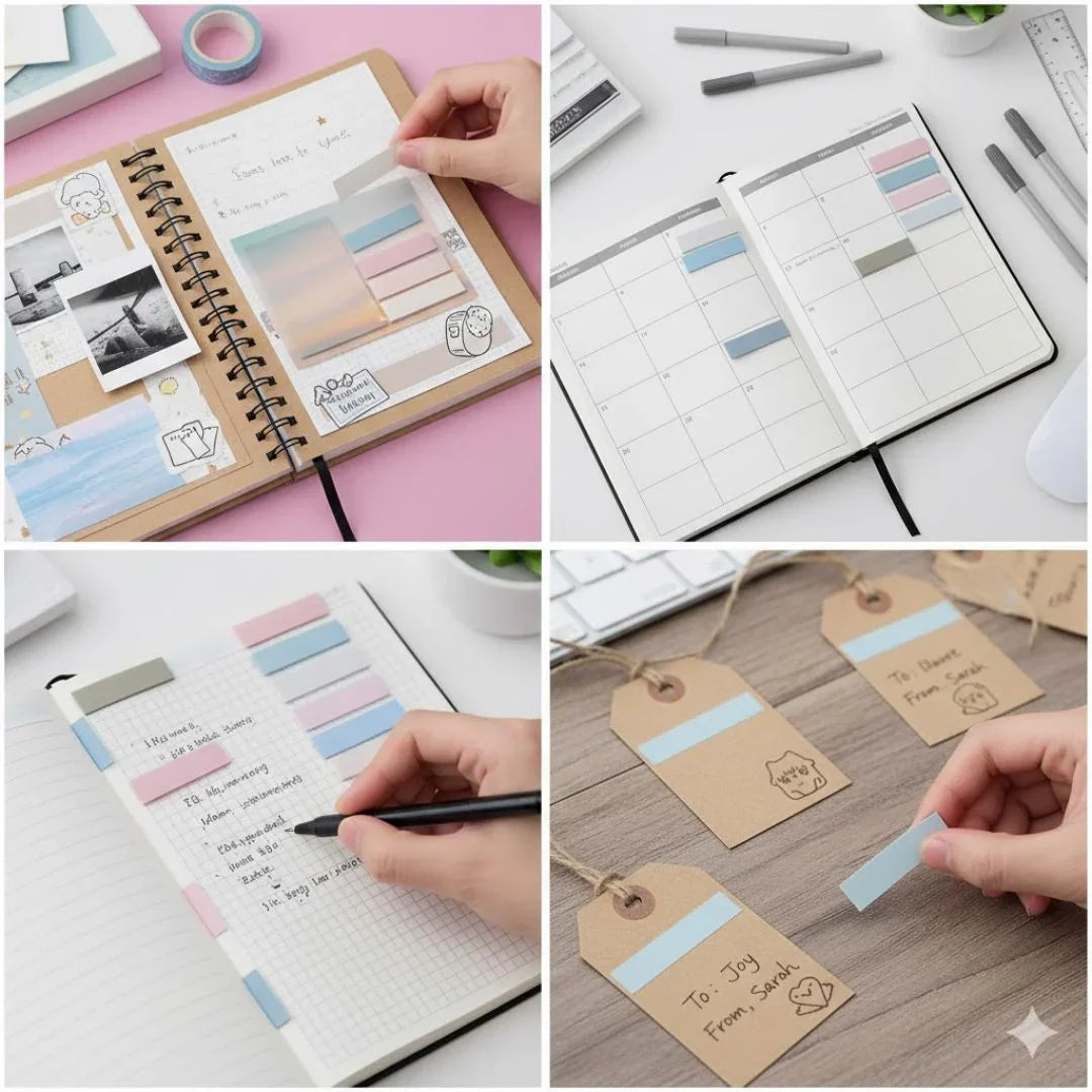 Buy 1 Get 1 Free – Vintage Scenic / Galaxy Print Sticky Notes (1 Unit Set)