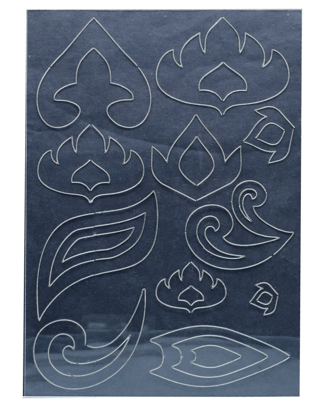 Jags Reusable Mandala Design Stencil A5