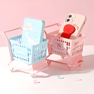 (Buy 1 Get 1 Free) Cute Mini Shopping Trolley Kids Toy Cart l Pack of 1