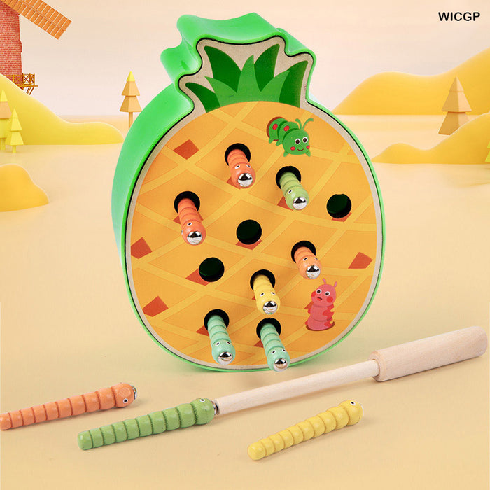 Educational Toy I Wt Insect Catching Game Pineapple Green Box
