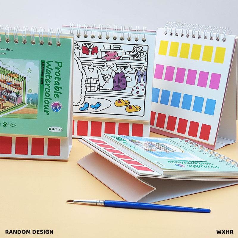 Magic Watercolour Drawing Book - 20 Sheets