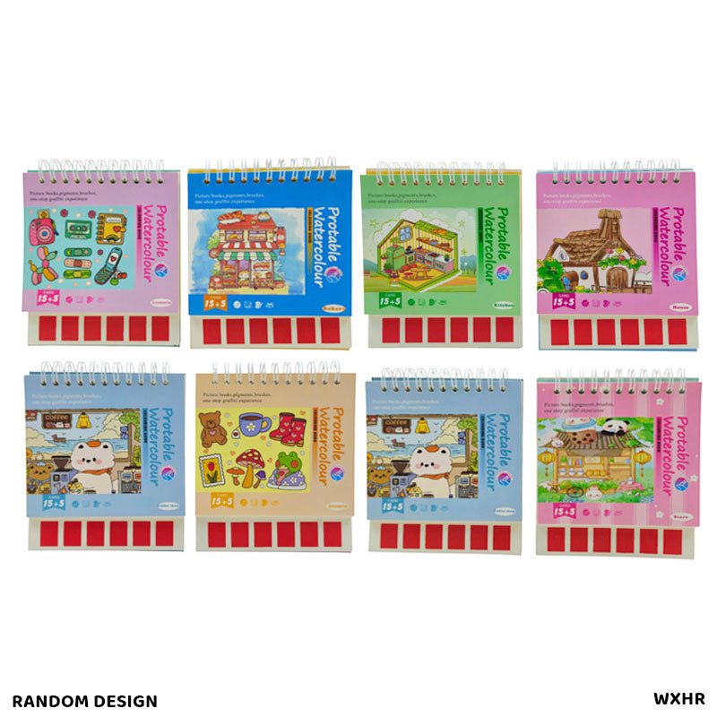 Magic Watercolour Drawing Book - 20 Sheets