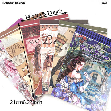 A5 Journal Sticker Book - 12 Sheets