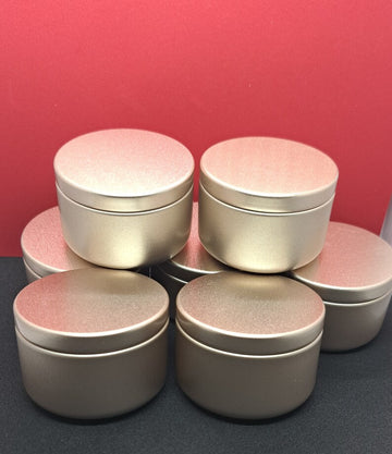 Premium Circular Metal Square Tin Box (7.5x4.5 cm)- pack of 1