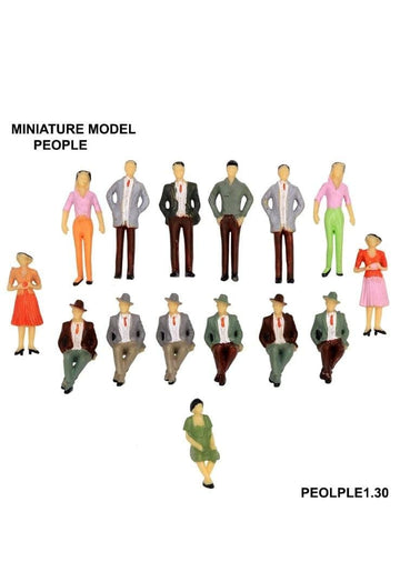 Architectural Model 15Pcs People-1.30 | INKARTO