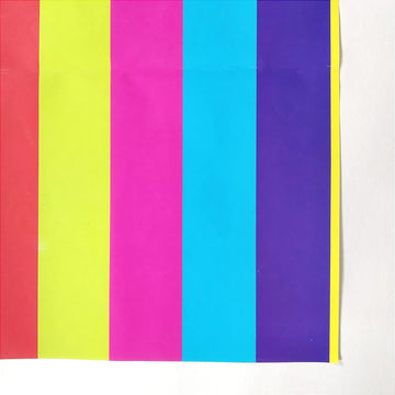 Color Lining Large Size Gift Wrapping Paper-Contain 1 Unit Sheet