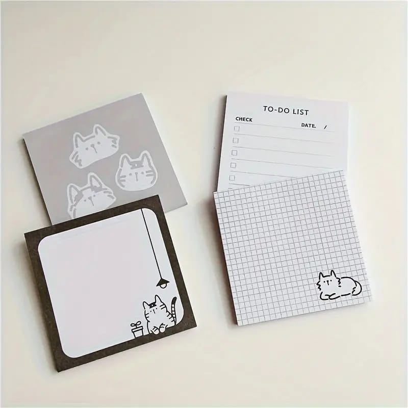 (New Launched) kawaii Sticky Notes (50 Sheets) I Cute cartoon sticky notes