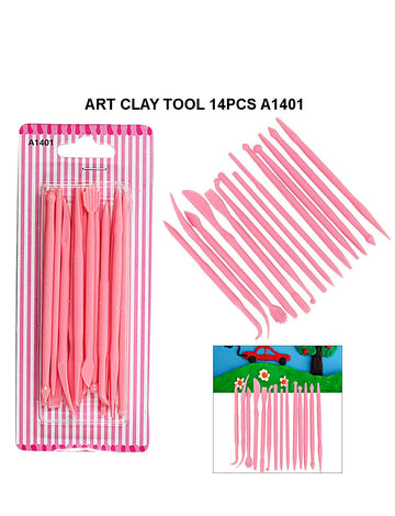 Art Clay Tool 14Pcs A1401 Raw4286 | INKARTO