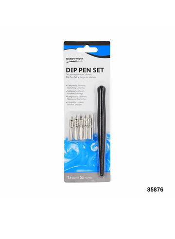 Calligraphy Dip Pen Set 6Pc Raw1687 85876 | INKARTO