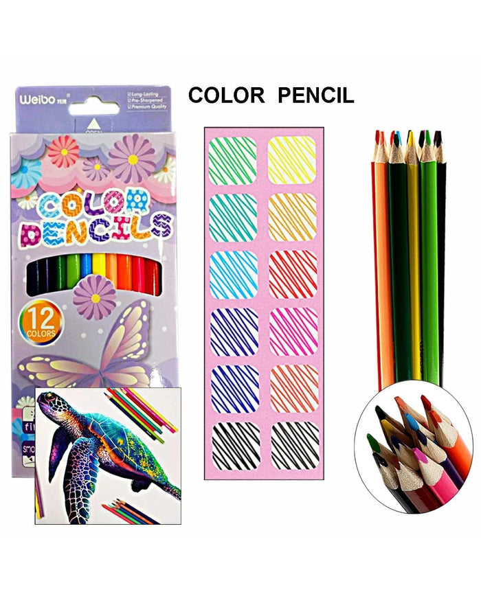 Colour  Pencil Wb9083-12 | INKARTO