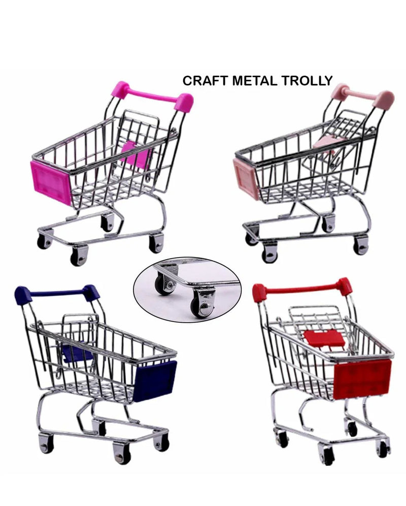 Craft Metal Trolley Small Raw1194 Peld-S | INKARTO
