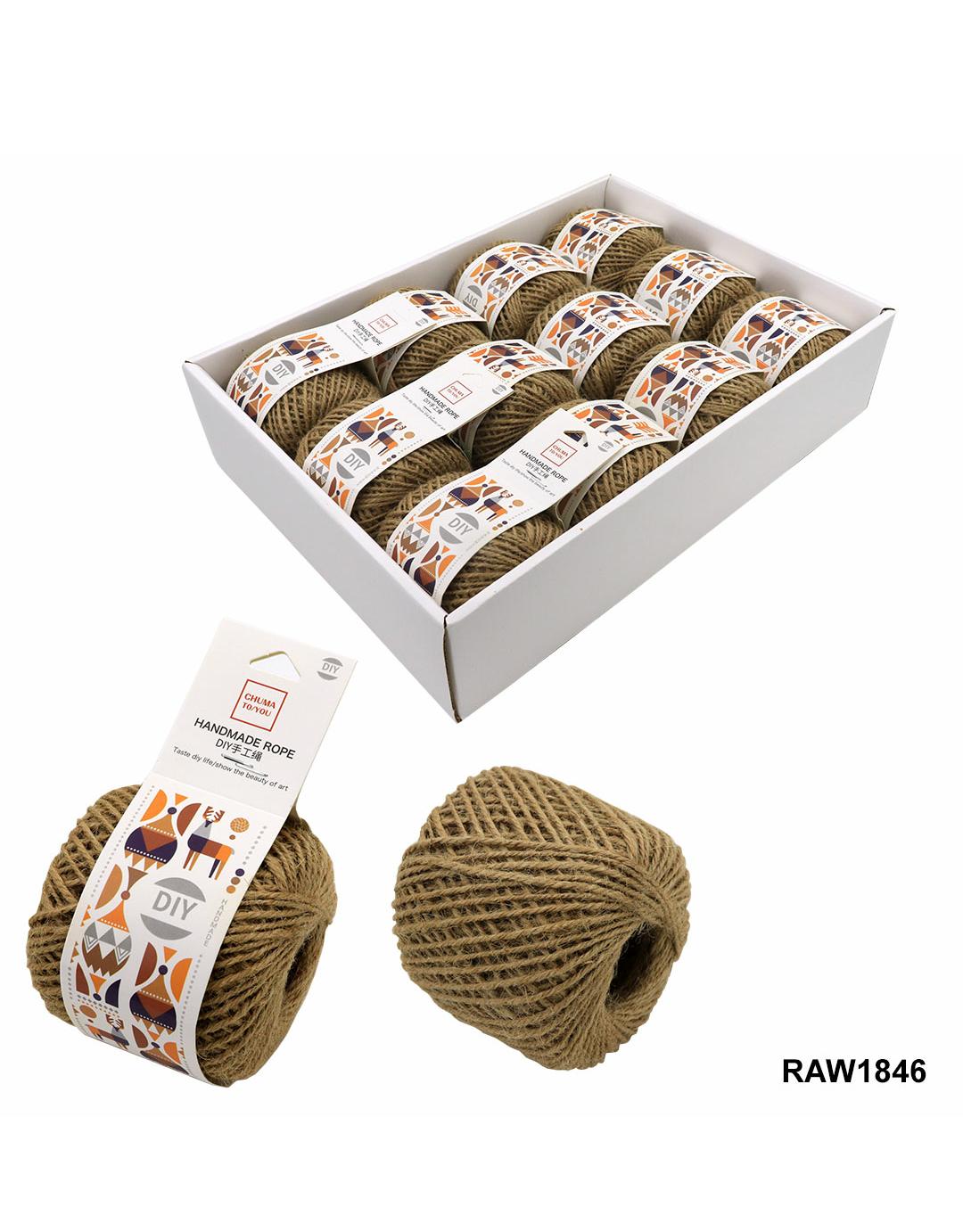 Diy Handmade Rope Natural Raw1846 | INKARTO