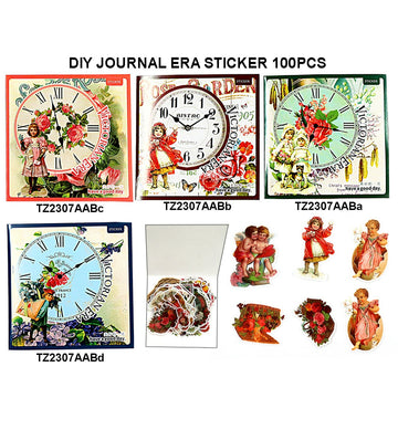 Diy Journal Era Sticker 100Pcs 237 Tz2307Aab | INKARTO