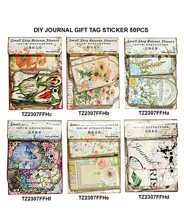 Diy Journal Gift Tag 50Pcs 299 Tz2307Ffh | INKARTO