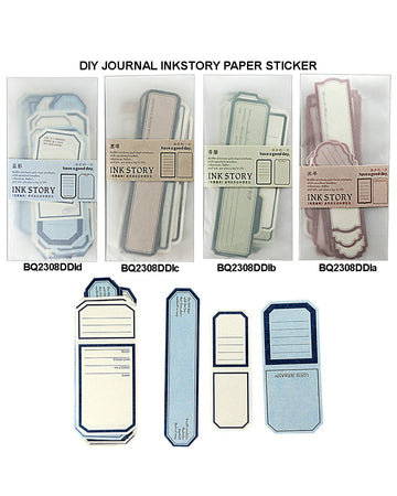 Diy Journal Ink Story Paper 40Pcs 187 Bq2308Ddi | INKARTO