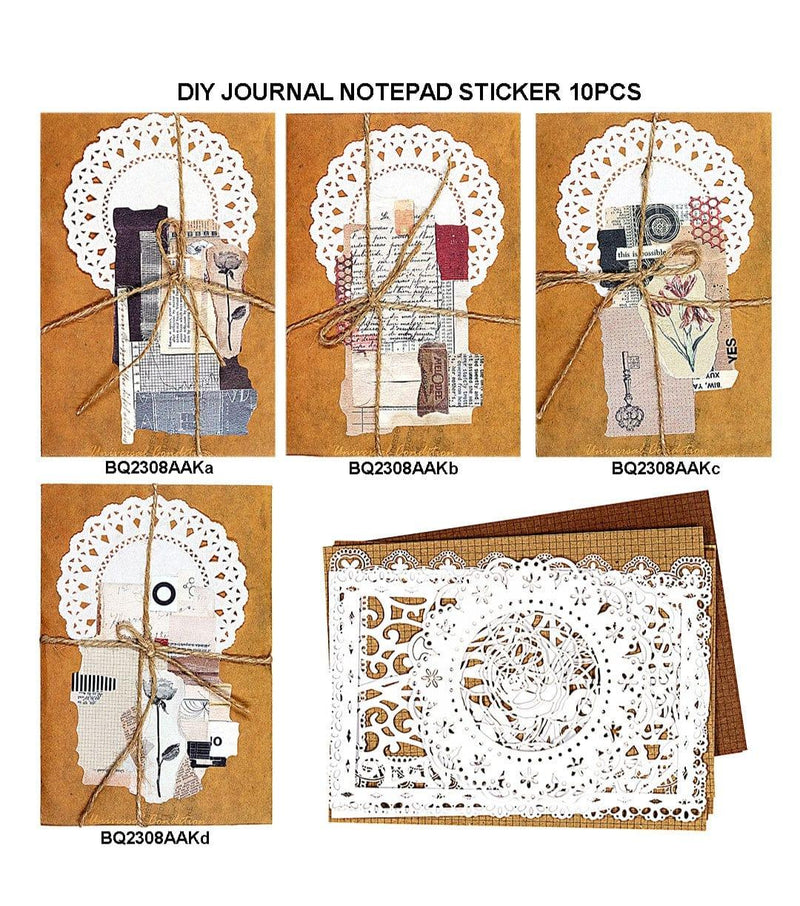 Diy Journal Notepad 10Pcs 266 Bq2308Aak | INKARTO