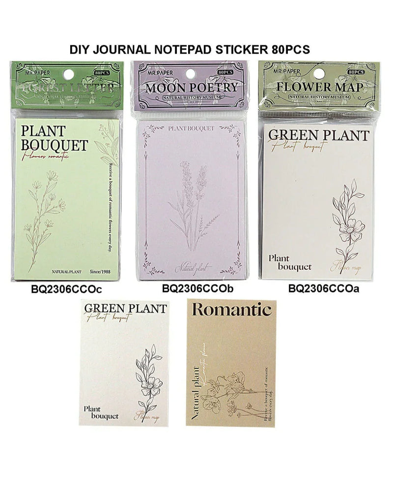 Diy Journal Notepad 80Pcs 227 Bq2306Cco | INKARTO