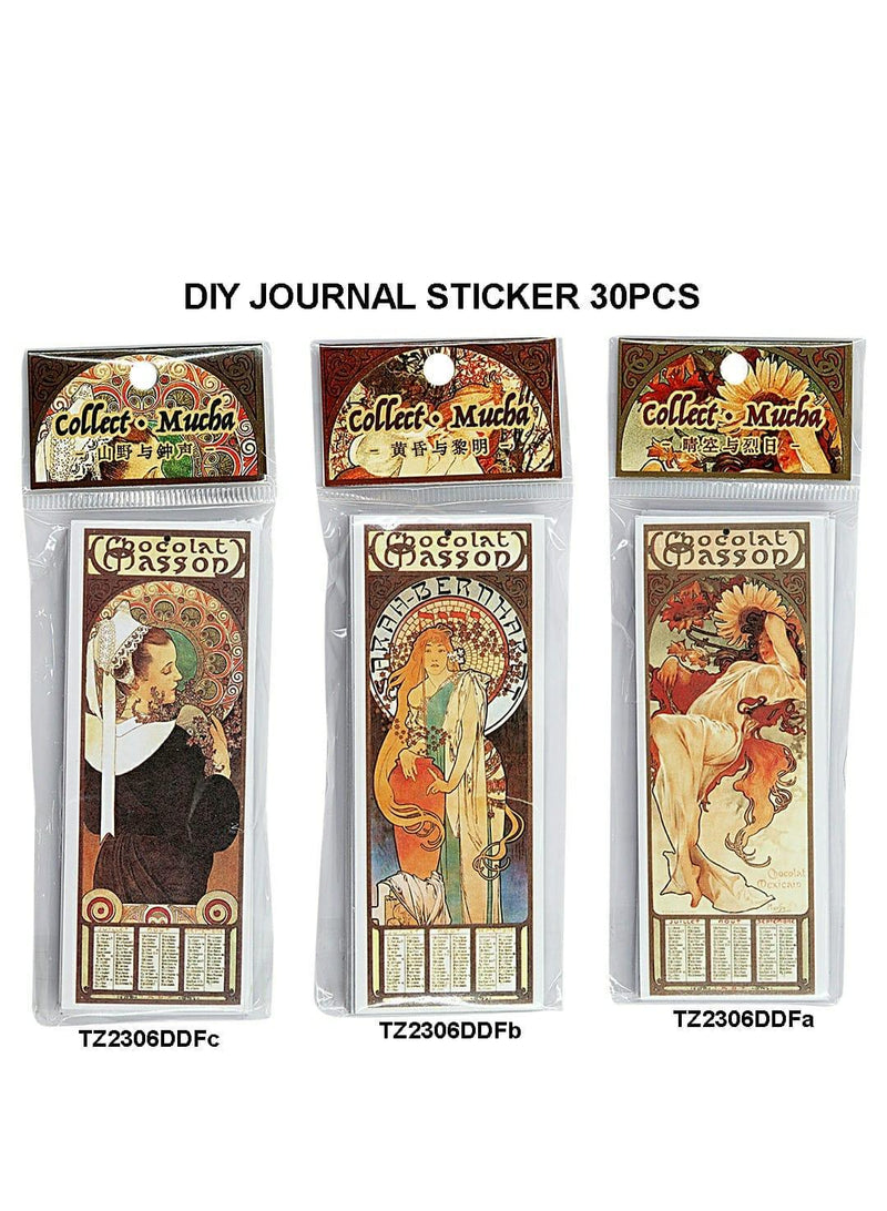 Diy Journal Sticker 30Pcs 235 Tz2306Ddf | INKARTO