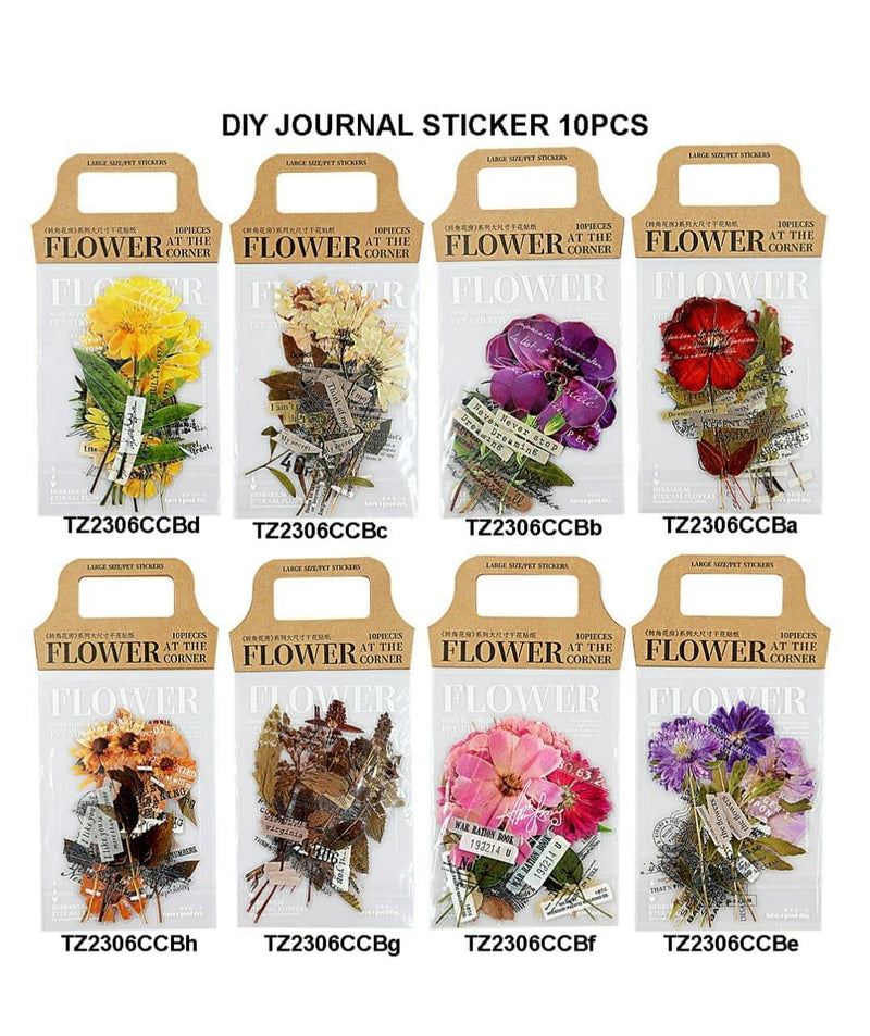Diy Journal Sticker 10Pcs 136 Tz2306Ccb | INKARTO