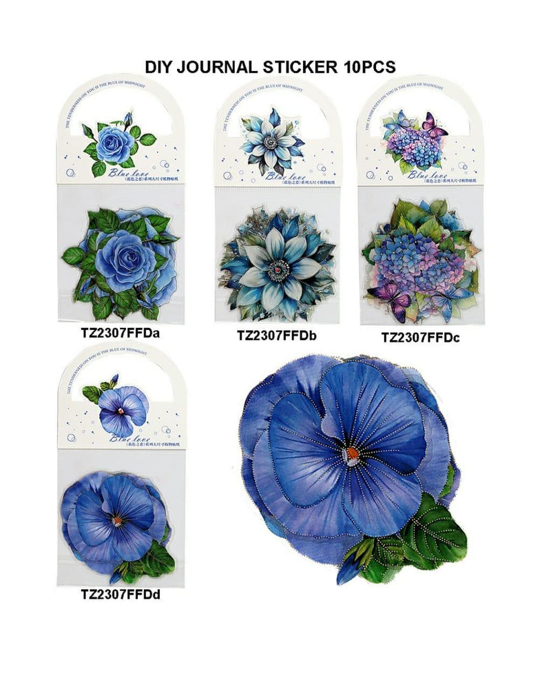 Diy Journal Sticker 10Pcs 263 Tz2307Ffd | INKARTO