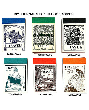 Diy Journal Sticker Book 100Pcs 238 Tz2307Aag | INKARTO
