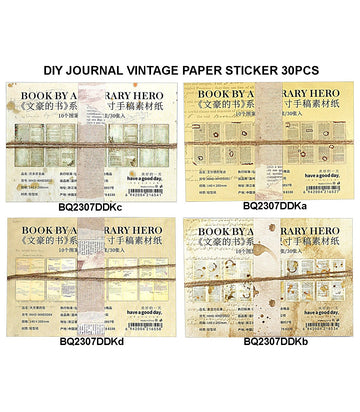 Diy Journal Vintage Paper 30Pcs 150 Bq2307Ddk | INKARTO
