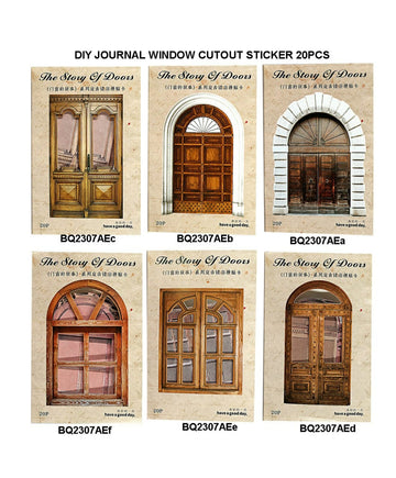 Diy Journal Window Cutout 20Pcs 223 Bq2307Aae | INKARTO
