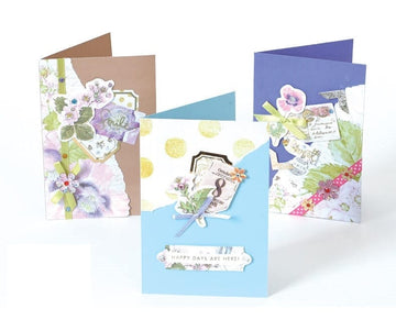 Greeting card kit for return gift- Pack contains three cards