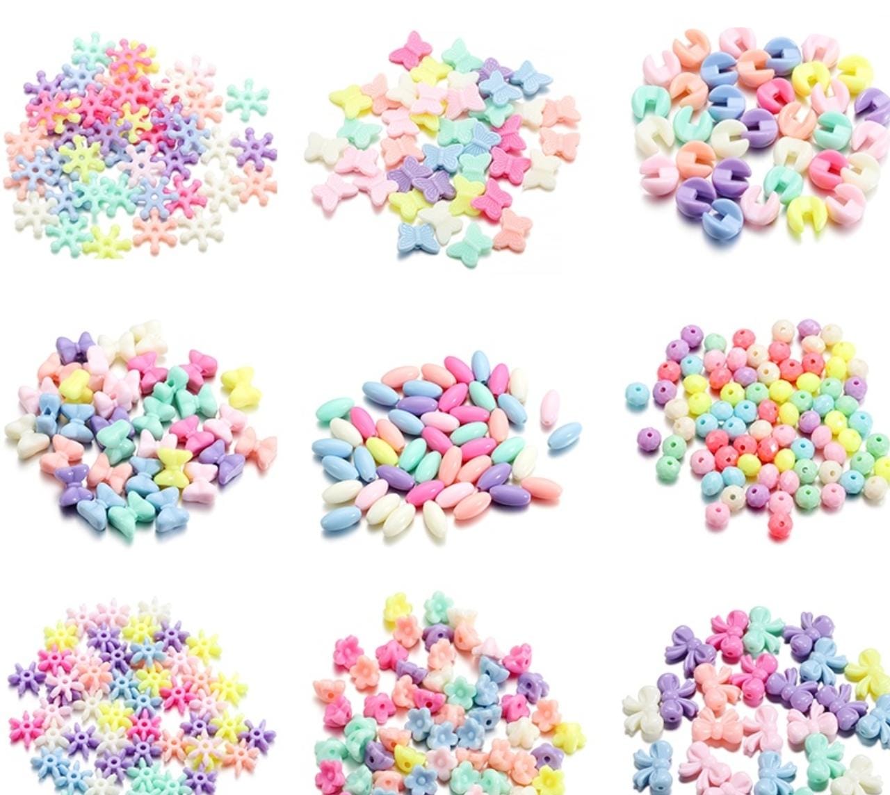 Creative colourful bead for creative head- pack of 1