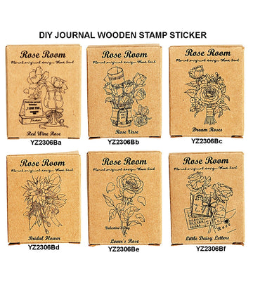 Diy Journal Wooden Stamp 336 Yz2306B | INKARTO