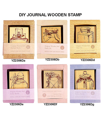 Diy Journal Wooden Stamp 337 Yz2306D | INKARTO