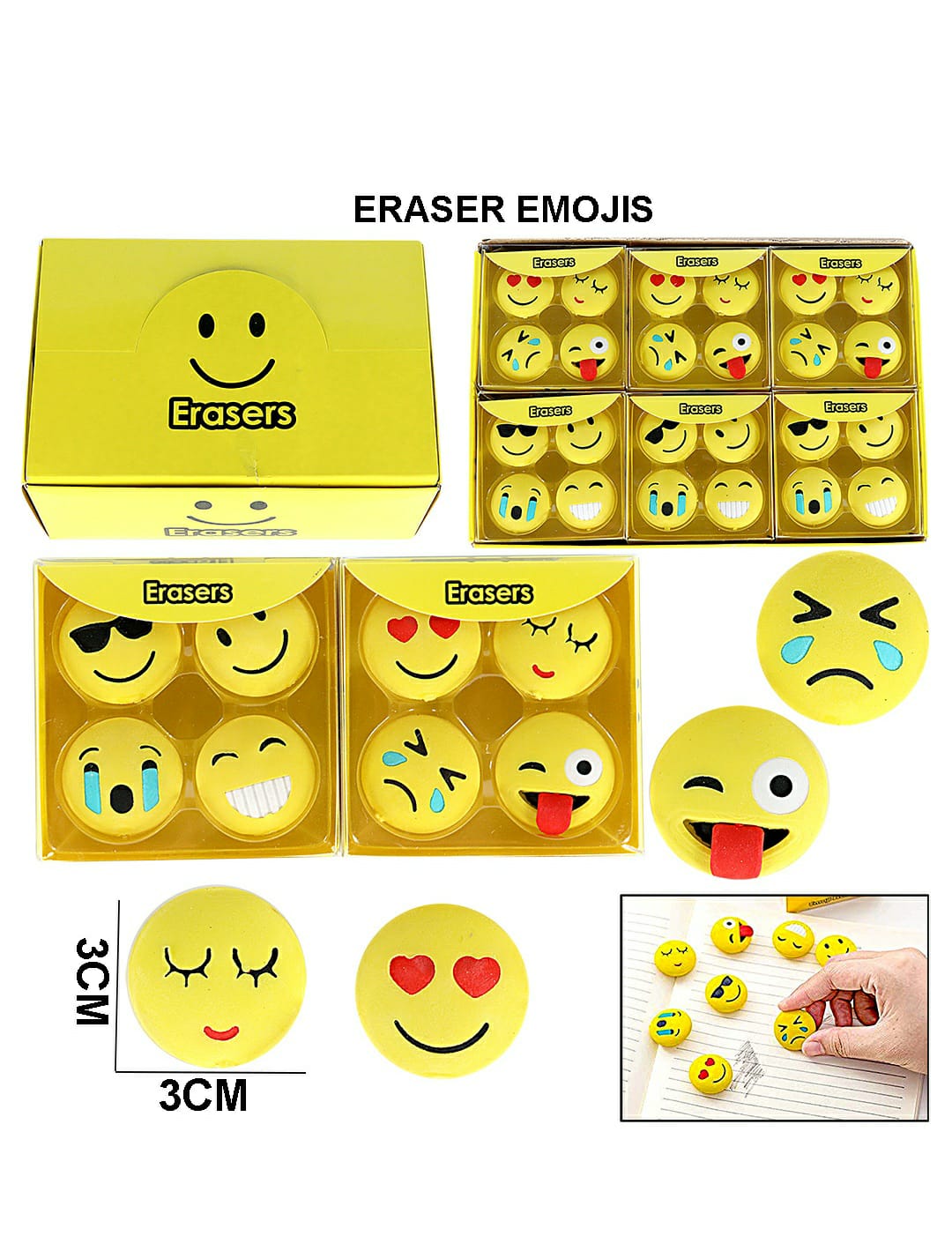 Eraser Emojis Raw1612-1 8406 | INKARTO