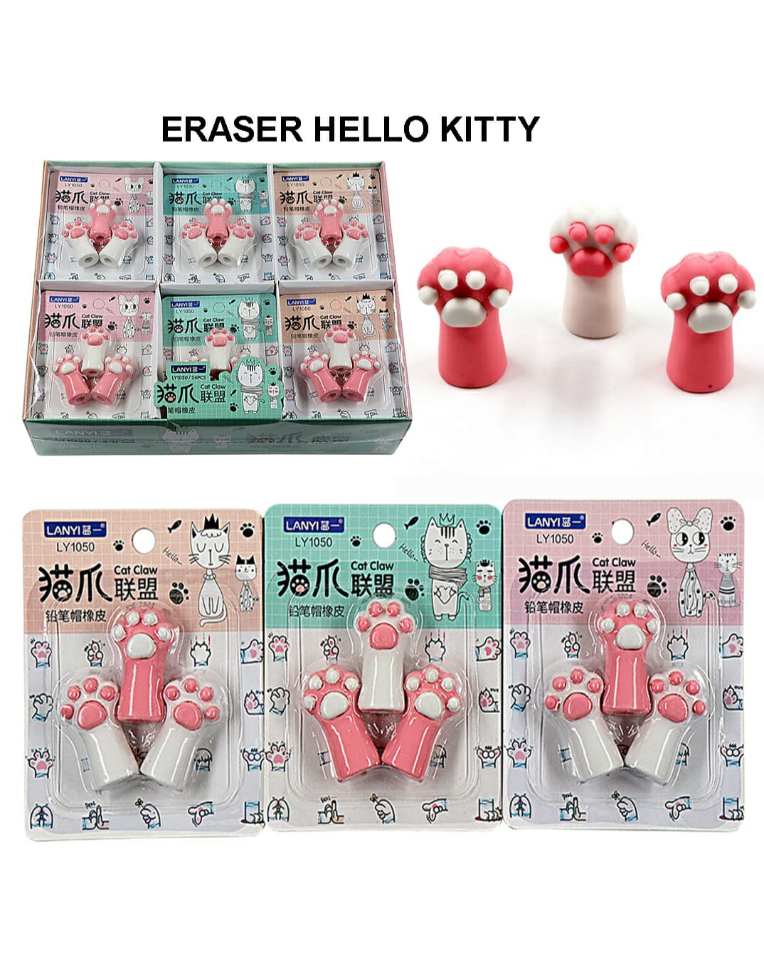 Eraser Hello Kitty Ly1050 | INKARTO