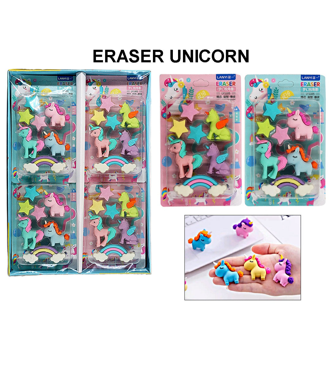 Eraser Unicorn Ly1105 | INKARTO