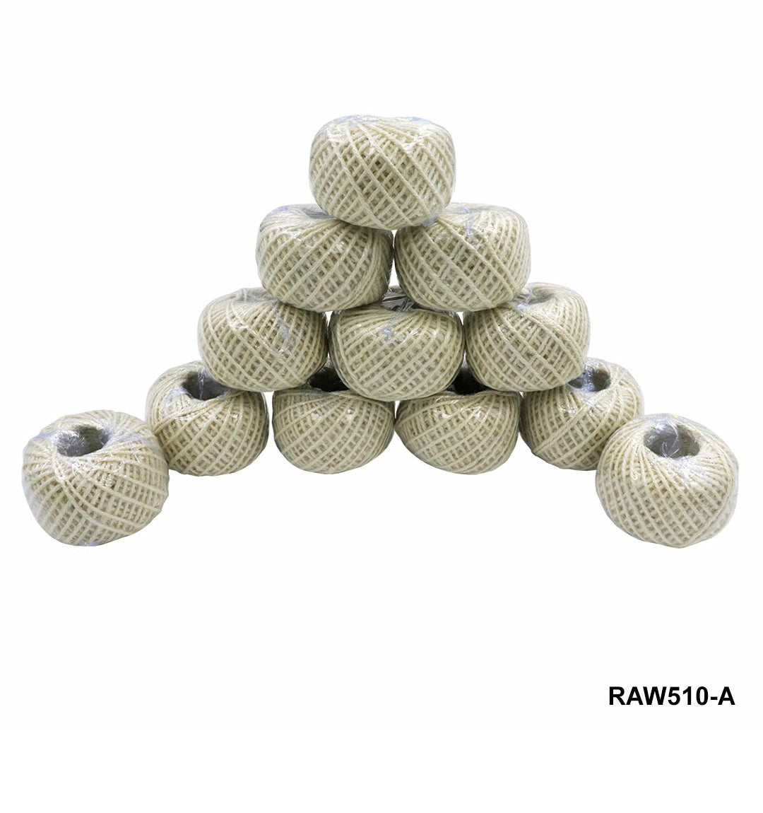 Jute Rope Off White 50Mtr Raw510-A | INKARTO