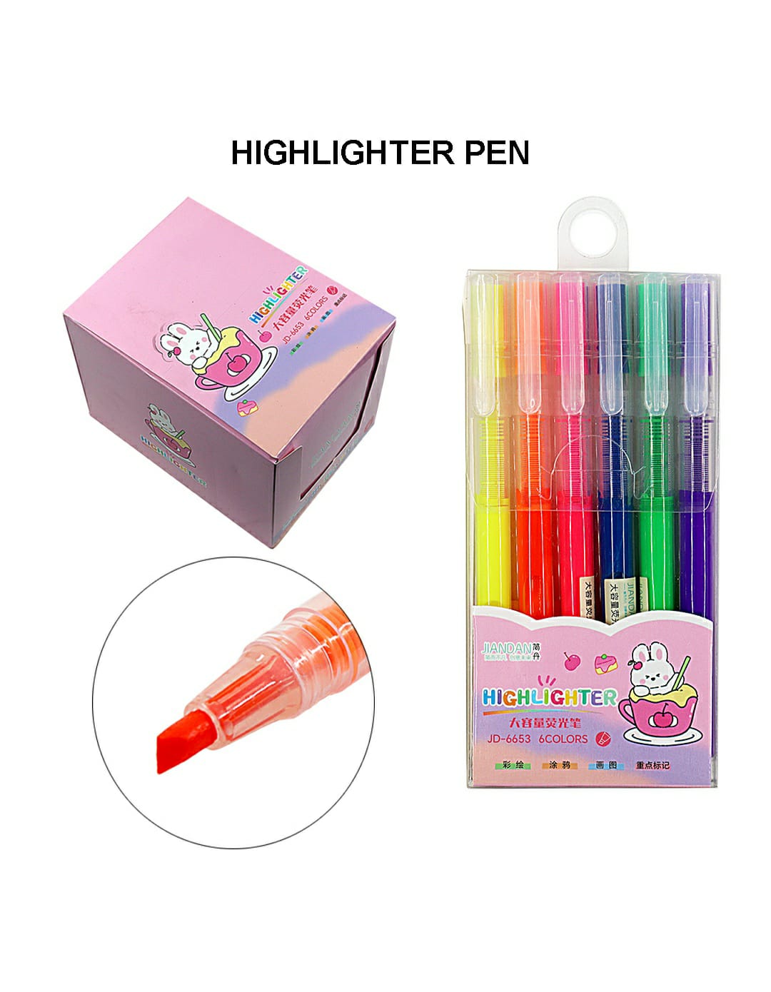 Highlighter Pen Jd6653 | INKARTO
