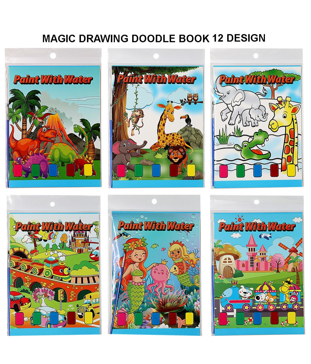 Magic Drawing Doodle Book Wx-He | INKARTO