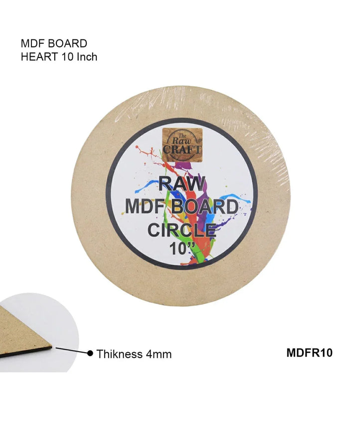 Mdf Cutout Round 10Inch Mdfr10 | INKARTO