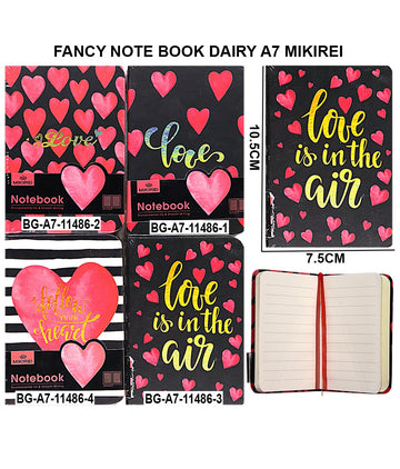 Note Book Dairy A7 Mikirei A7-11486 | INKARTO