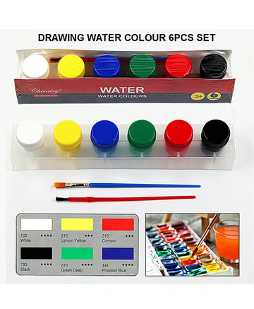 Water Colour 6Pcs Set Cf0630W | INKARTO