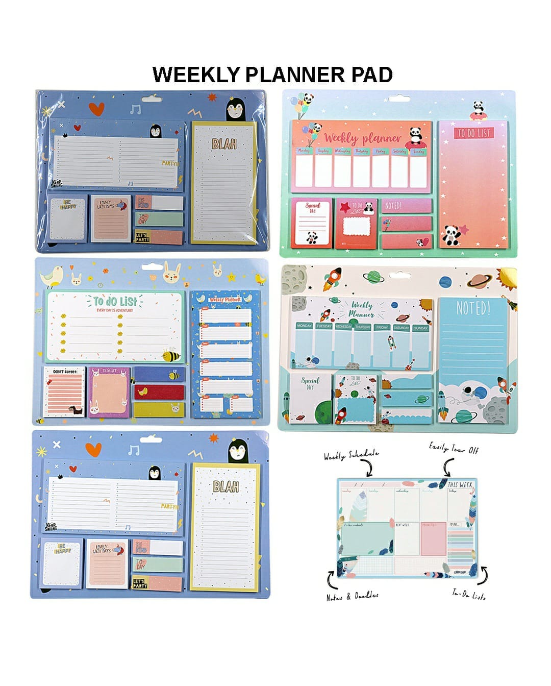 Weekly Planner Pad Ysd-0092 | INKARTO