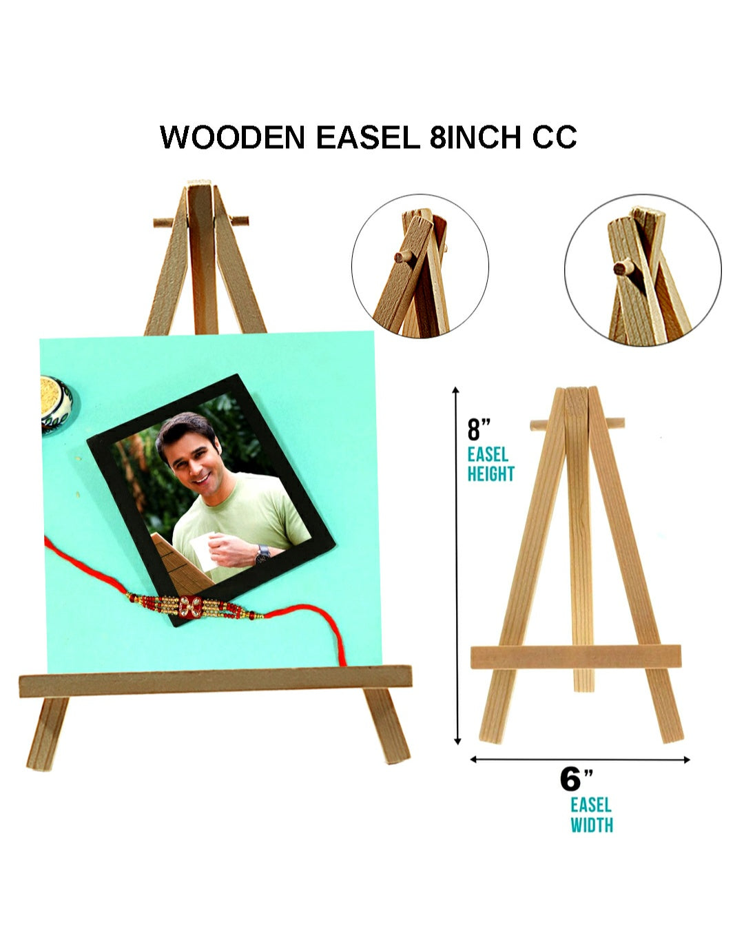 Wooden Easel 8Inch We8Inchcc | INKARTO