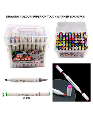 Superior Touch Marker Box 60Pcs Ms888-60 | INKARTO