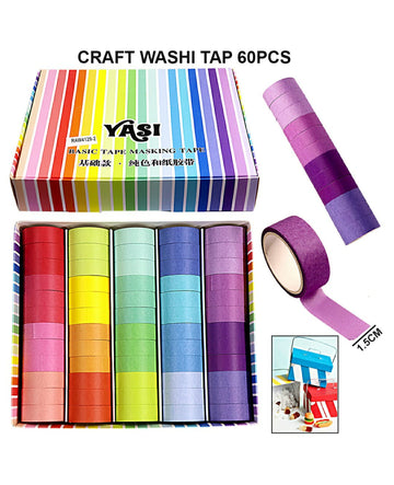Washi Tap 60Pcs Raw4129-2 | INKARTO