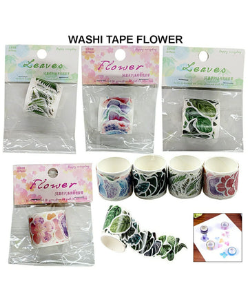 Washi Tape Flower Raw4296 | INKARTO