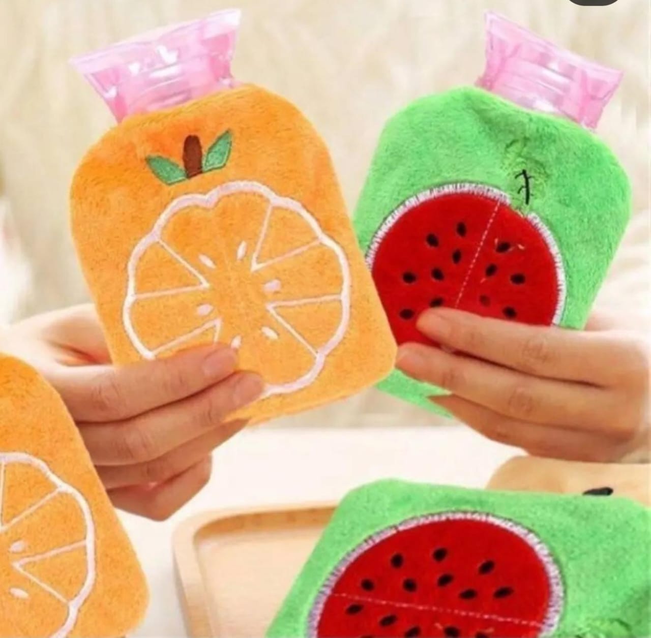 Mini fruit hot water bag with cover- Pack of 1c